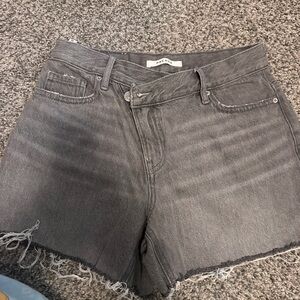 PacSun Charcoal Denim Shorts